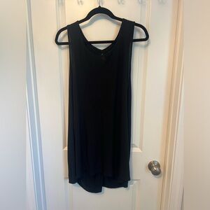 Tank top with cut-out back